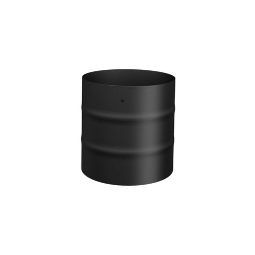 BLACK SINGLE WALL TILE CONNECTOR ADAPTER - 6"Ø | Century Heating | Wood insert