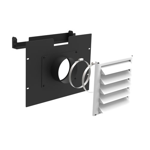 KIT D'ENTRÉE D'AIR FRAIS 5"Ø | Century Heating | Encastrable à bois