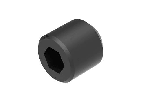 BLACK SET SCREW #10-32 x 3/16" | Century Heating | Wood insert