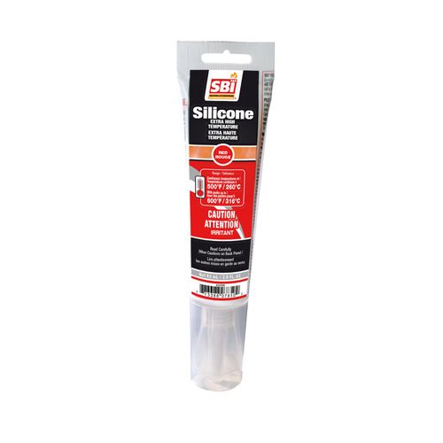SILICONE ROUGE HAUTE TEMPÉRATURE (83 mL / 2.8 fl oz) | Century Heating | Encastrable à bois