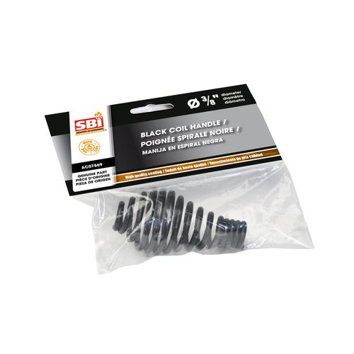 3/8" BLACK COIL HANDLE | Century Heating | Wood insert