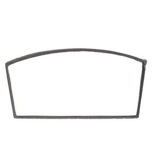 17 5/16"W x 9 9/16"H ARCHED GLASS WITH GASKET | Century Heating | Wood insert