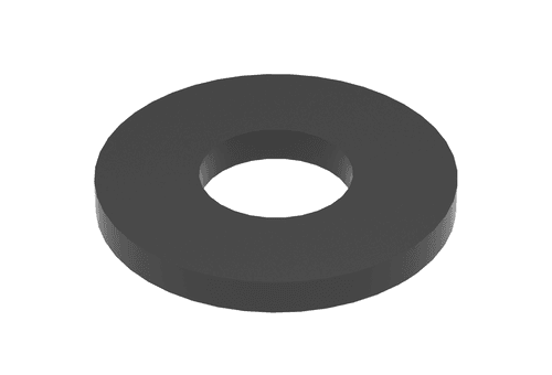 BLACK WASHER 17/64" AA TYPE | Century Heating | Wood insert