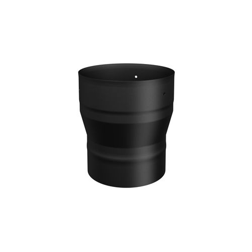 7" TO 8" INCREASER SINGLE WALL BLACK PIPE | Century Heating | Wood insert