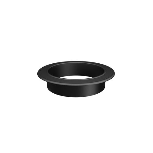 CAST IRON CONNECTOR FOR TILE BLACK SINGLE WALL - 8"Ø | Century Heating | Wood insert