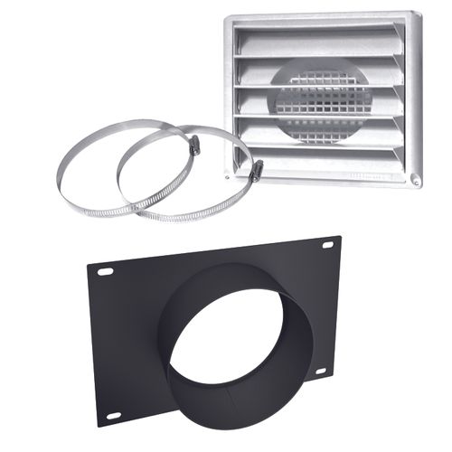 5"Ø FRESH AIR INTAKE KIT | Century Heating | Wood insert