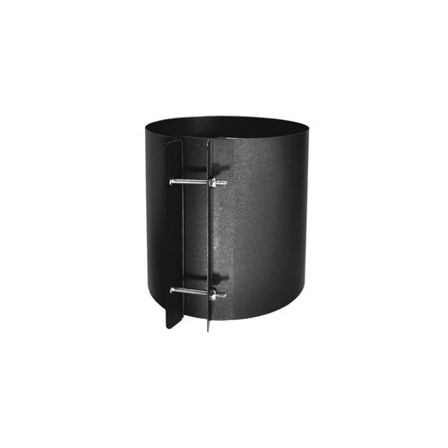 SECTION D'ACCOUPLEMENT NOIR SIMPLE PAROI - 8"Ø | Century Heating | Encastrable à bois