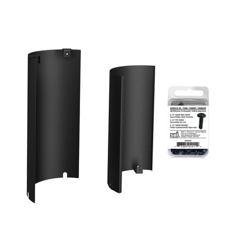 HEAT SHIELD KIT FOR 6"Ø BLACK SINGLE WALL PIPE - TO THE CEILING INSTALLATION | Century Heating | Wood insert