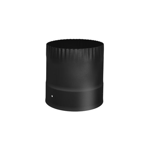 CONNECTEUR POUR POÊLE NOIR SIMPLE PAROI - 8"Ø | Century Heating | Encastrable à bois