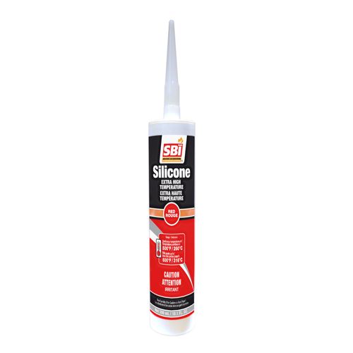 HIGH TEMPERATURE RED SILICONE (300 mL / 10.1 fl oz) | Century Heating | Wood insert